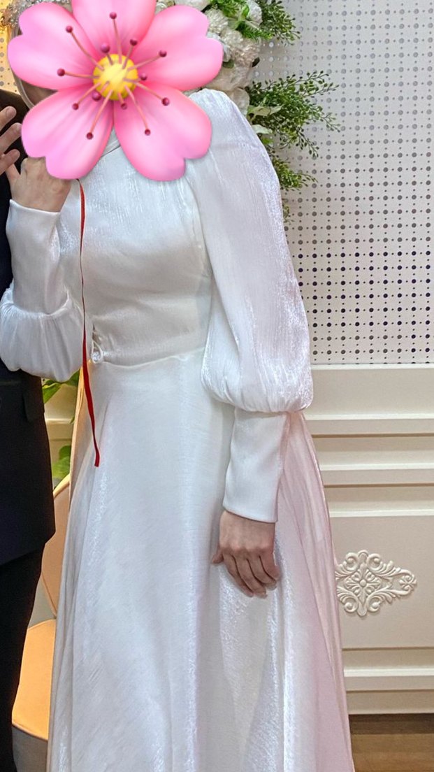 Nikah elbisesi /tesettür nikah elbisesi - Görsel 3