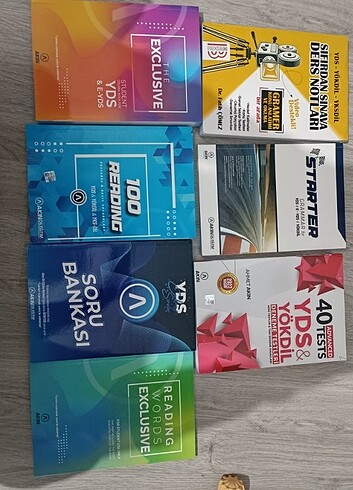 Akın dil kursu YDS kitapları 