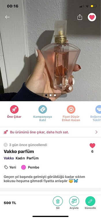 Vakko parfüm