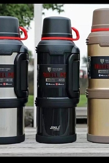 TRAVEL POT ÇELİK TERMOS 4lt