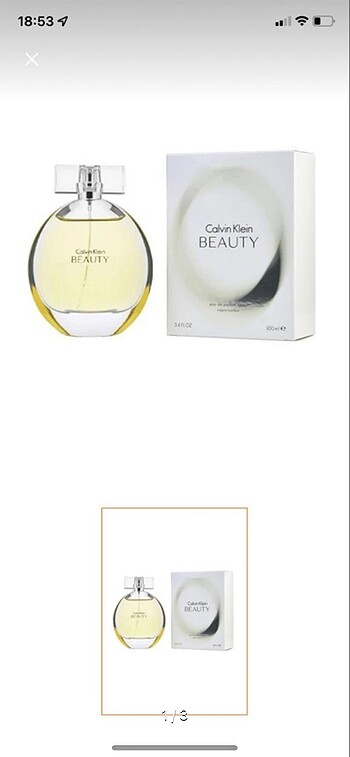 Calvin klein beauty edp parfüm