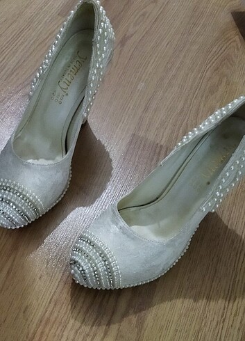 37 Beden Kadın düğün ayakkabısı 
