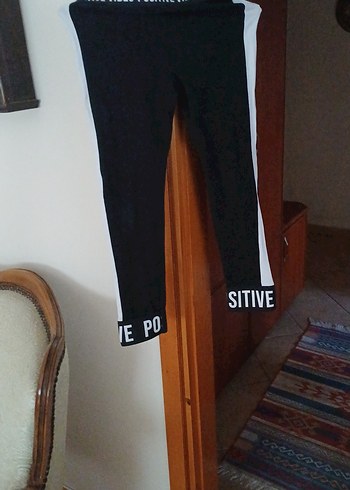 LC Waikiki Kız Çocuk Baskılı Denim Tayt