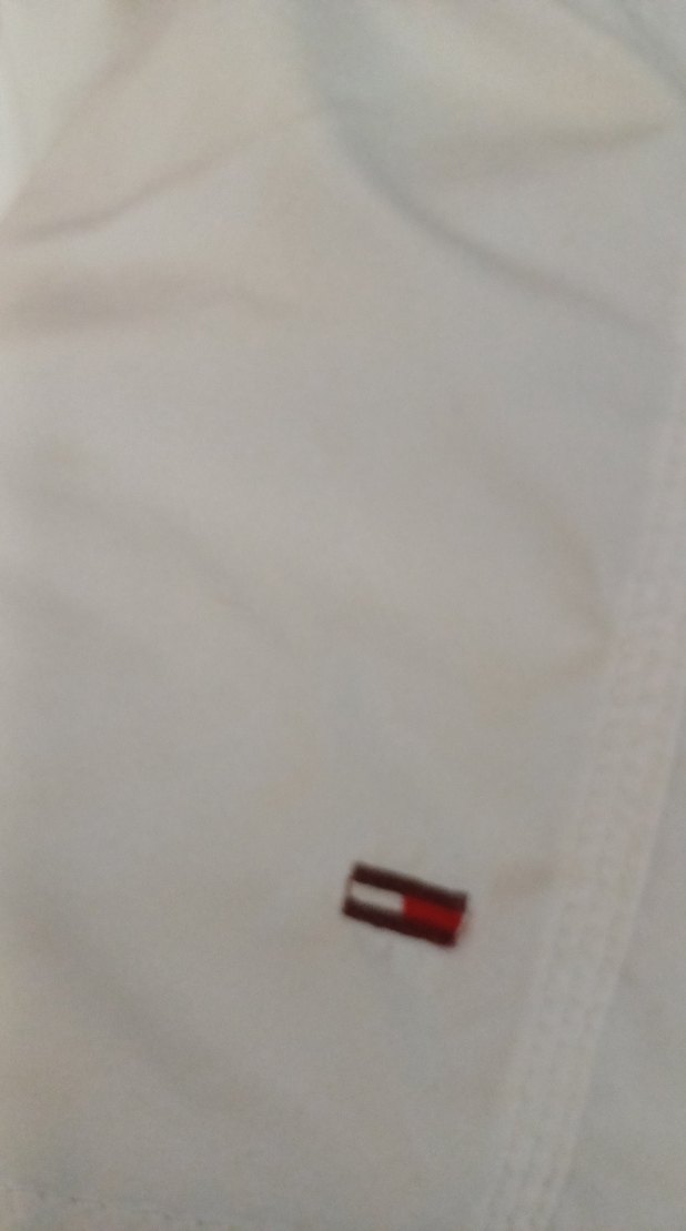 Beyaz Erkek Renk Bloklu Deniz Şortu - Görsel 3