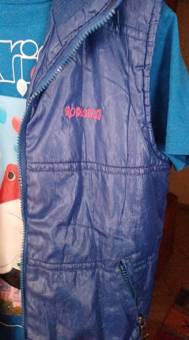 Mavi Fermuarlı Çocuk Yelek - Görsel 5