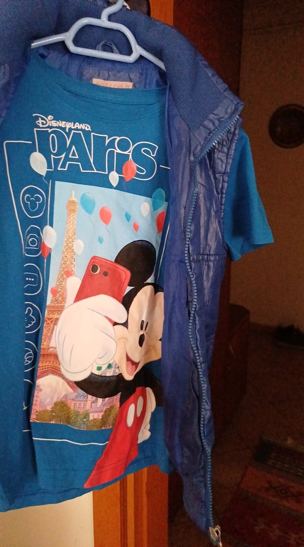 Mavi Fermuarlı Çocuk Yelek - Görsel 4