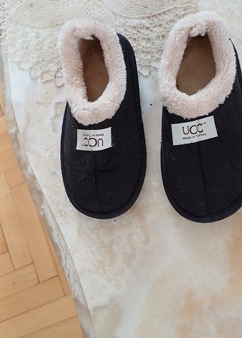 Siyan Ev Terliği Kürklü Rahat - Görsel 2