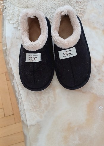 Siyan Ev Terliği Kürklü Rahat - Görsel 7