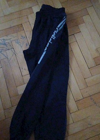 Siyah Erkek Sweatpants Velcro Detaylı - Görsel 6