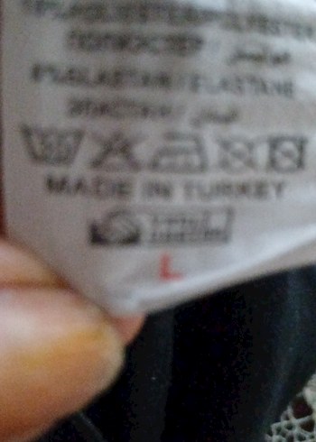 Siyah Erkek Sweatpants Velcro Detaylı - Görsel 8