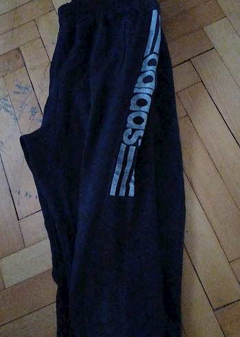 Siyah Erkek Sweatpants Velcro Detaylı - Görsel 7