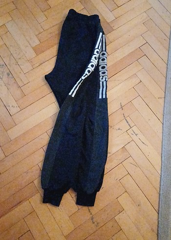 Siyah Erkek Sweatpants Velcro Detaylı - Görsel 10