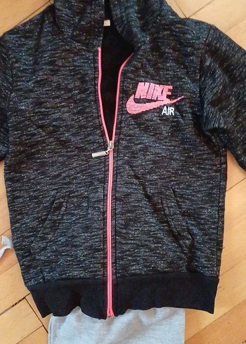 Nakışlı Gri Kız Çocuk Eşofman Altı - Görsel 8