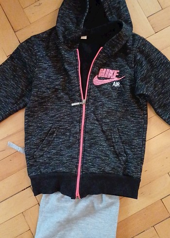 Nakışlı Gri Kız Çocuk Eşofman Altı - Görsel 9