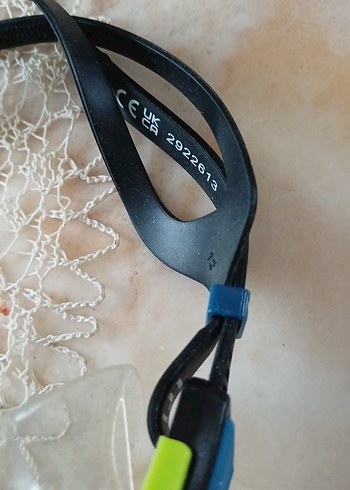 Şeffaf Mavi Yüzücü Gözlüğü - Görsel 6