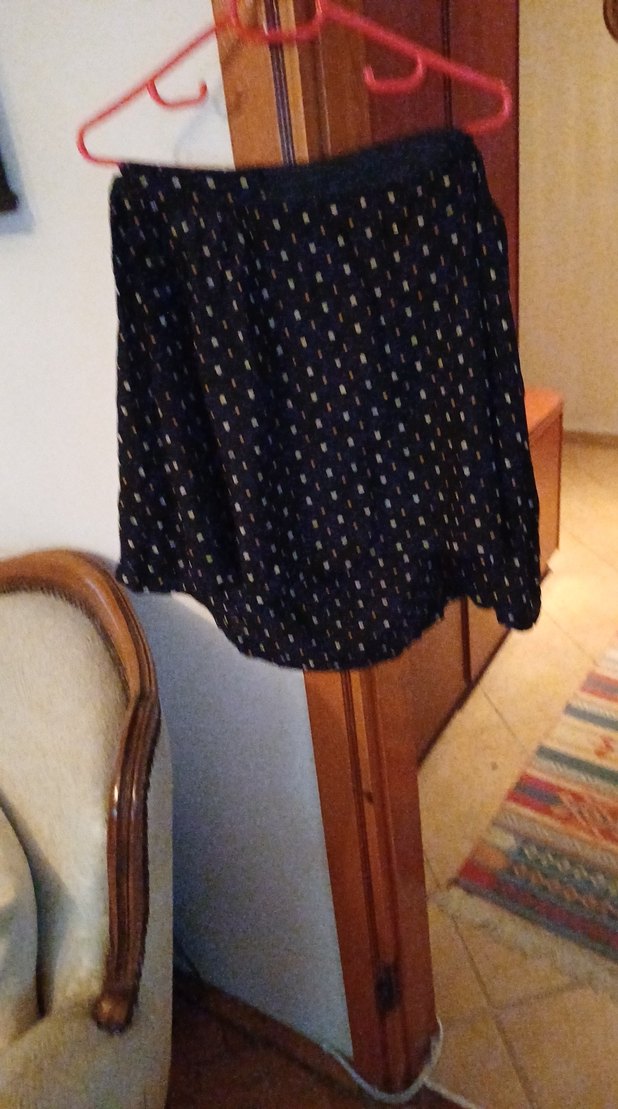 Uzun Kollu Nakışlı Siyah Hamile Tunik - Görsel 5