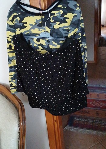 Düğmeli Siyah  etek sweatshirt pamuklu - Görsel 4