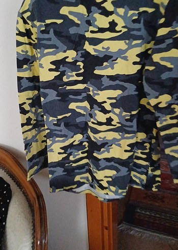 Düğmeli Siyah  etek sweatshirt pamuklu - Görsel 11