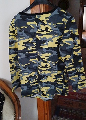 Düğmeli Siyah  etek sweatshirt pamuklu - Görsel 9