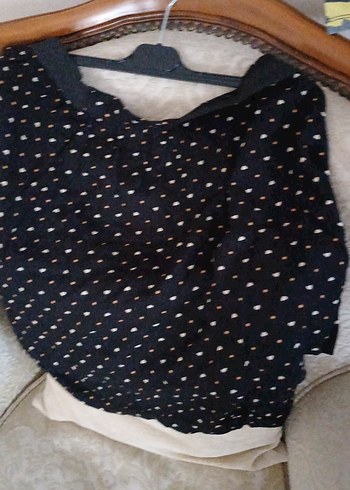 Düğmeli Siyah  etek sweatshirt pamuklu - Görsel 7