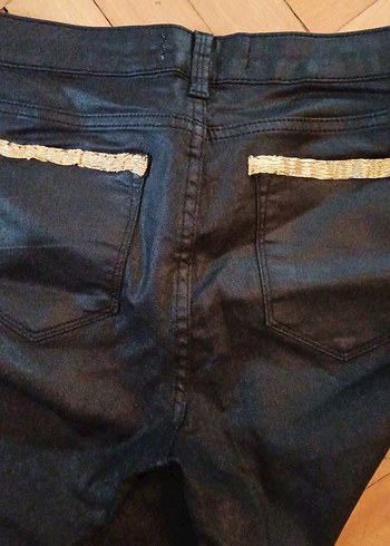 Siyah Kemerli Kadın Boyfriend Kot Pantolon - Görsel 11