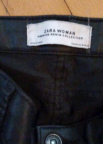 Siyah Kemerli Kadın Boyfriend Kot Pantolon - Görsel 12