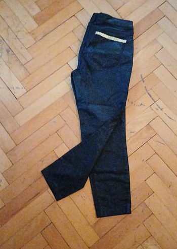 Siyah Kemerli Kadın Boyfriend Kot Pantolon - Görsel 10