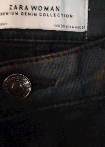 Siyah Kemerli Kadın Boyfriend Kot Pantolon - Görsel 19