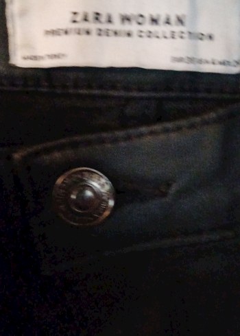 Siyah Kemerli Kadın Boyfriend Kot Pantolon - Görsel 18
