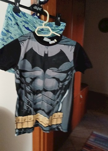 Desenli Erkek Çocuk Deniz Şortu 11-12.yas tisort yanında - Görsel 8