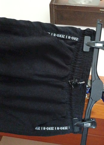 LC Waikiki Erkek Siyah Kemerli Rahat Kesim esortman alti