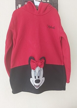 Kapsonlu sweatshirt penye polar karışımı yepyeni 