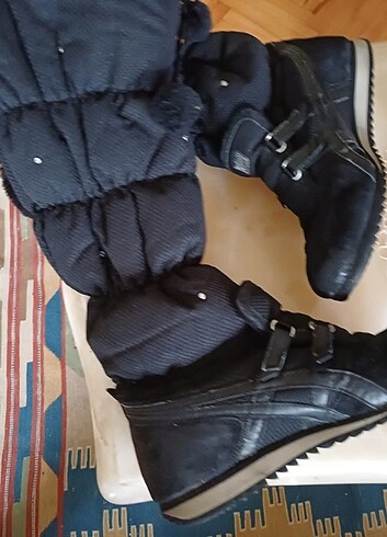 Onitsuka Tiger Kar botu 40no taslı ıcı polar yeni sorunsuz