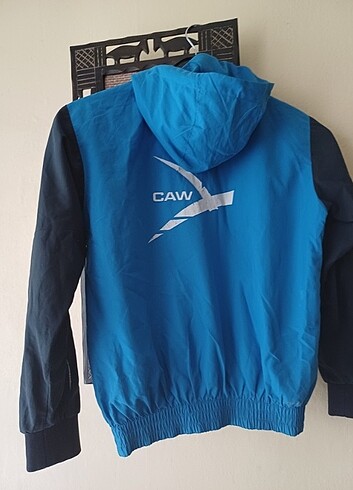 Yagmurluk 10 yas sorunsuz onden fermuarlı ceplı  - Görsel 2