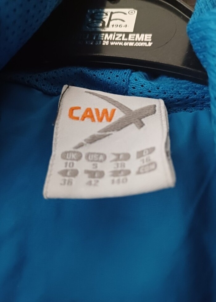 Yagmurluk 10 yas sorunsuz onden fermuarlı ceplı  - Görsel 5