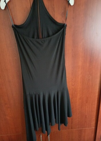 Boyundan askılı onu tamamen taslı etekler volanlı 1_kez gıydım  - Görsel 5