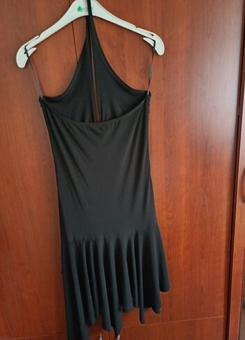 Boyundan askılı onu tamamen taslı etekler volanlı 1_kez gıydım  - Görsel 7