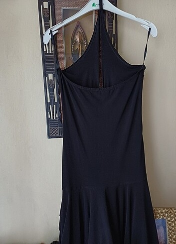 Boyundan askılı onu tamamen taslı etekler volanlı 1_kez gıydım  - Görsel 12