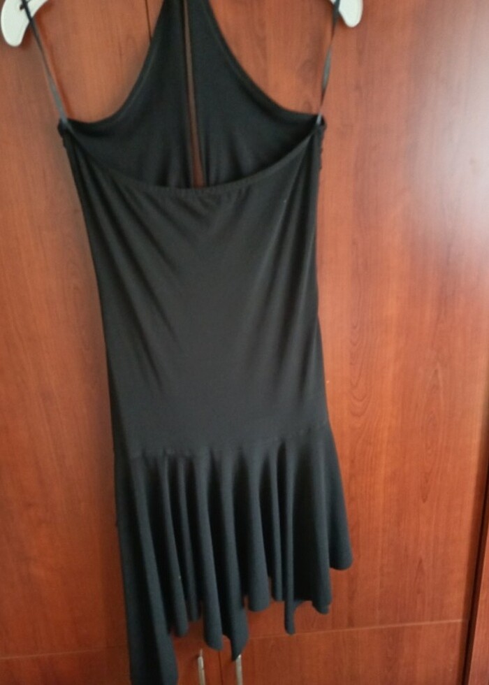 Boyundan askılı onu tamamen taslı etekler volanlı 1_kez gıydım  - Görsel 5