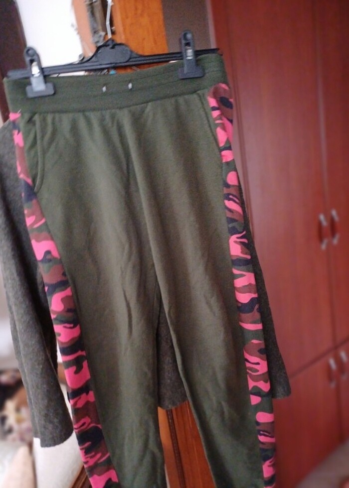 Kazak onu motifli esortman alti cepli beli lastikli  - Görsel 4