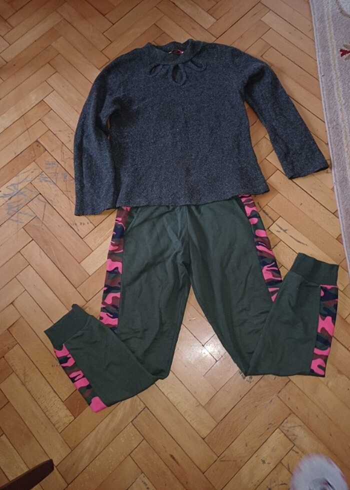 Kazak onu motifli esortman alti yepyeni sorunsuz L beden  - Görsel 1