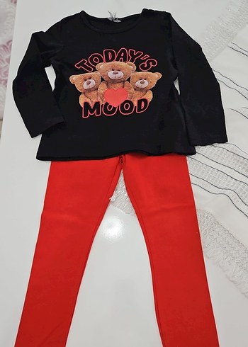 Uzun Kollu Kız Bebek Takım - Görsel 2