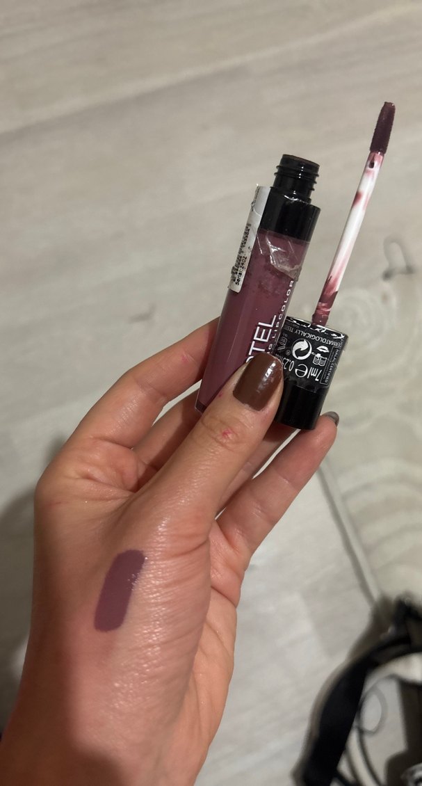 Pastel Mor Mat Ruj - Görsel 2