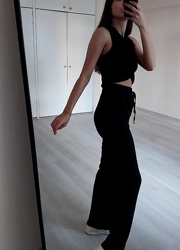 Pantolon crop takım