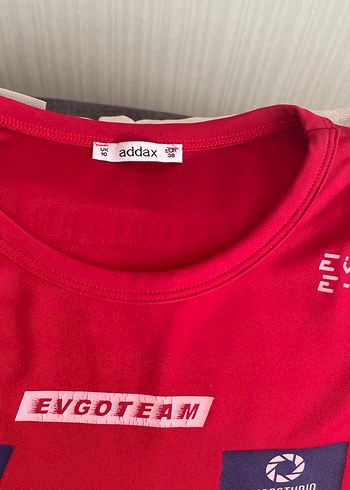 Kız Çocuk Kırmızı Baskılı Uzun Kollu Tişört - Görsel 3