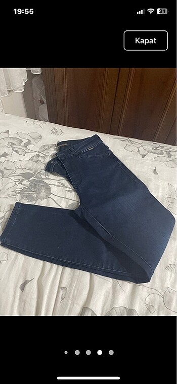 Mavi 25/25 beden bayan pantalon