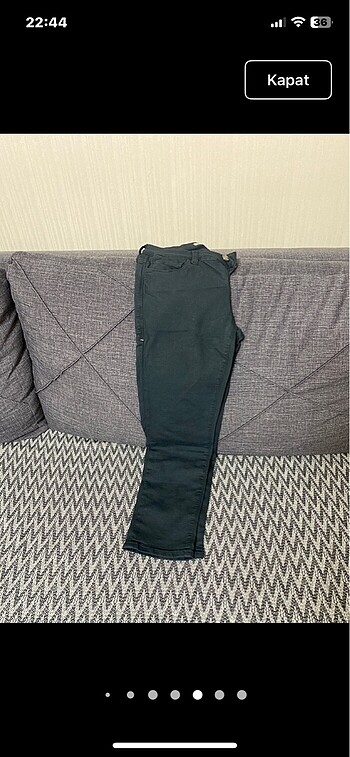 Mavi Jeans Mavi 26 beden kapri sıyah jean