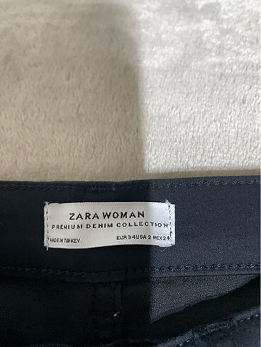 34 Beden Zara 34 beden bayan kapri pantalon