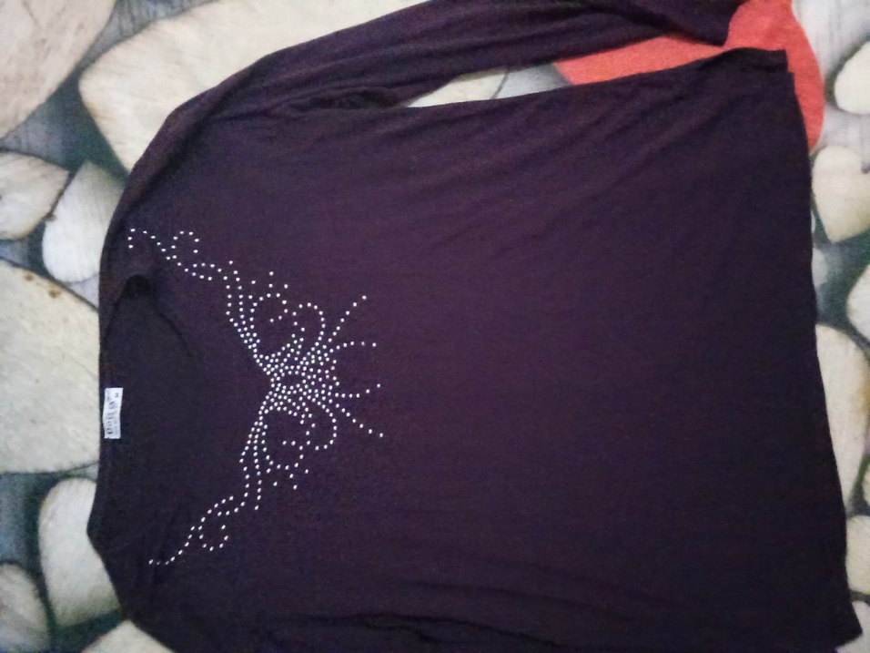 Pul İşlemeli bayan bluz ikili - Görsel 4