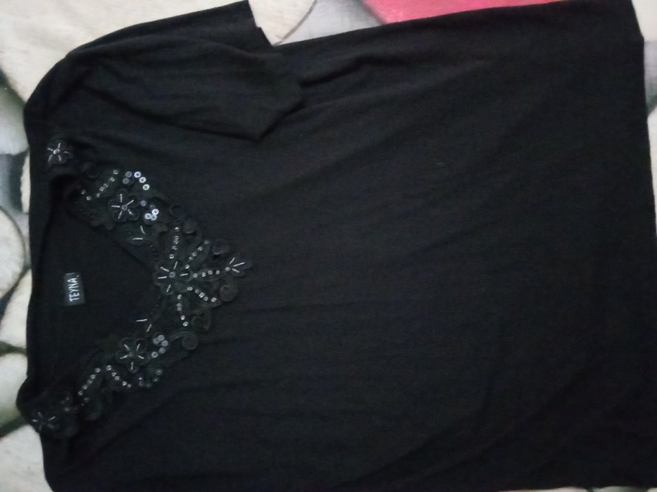 Pul İşlemeli bayan bluz ikili - Görsel 2